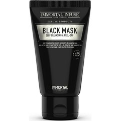 Черная маска для чистки лица Immortal Peel-Off Black Mask INF-43, 150 ml