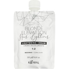 Kaaral Bleach Hair Cream Освітлюючі вершки з гідролізатами шовку, 250 мл, фото 