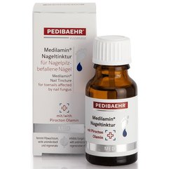Противогрибковая настойка для ногтей с пироктоноламином PediBaehr Medilamin