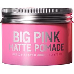Розовая матовая паста для укладки волос Immortal NYC BIG PINK, 100 ml