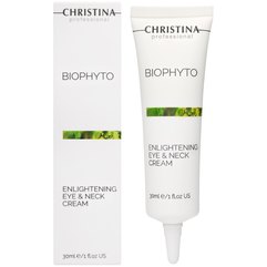 Осветляющий крем для кожи вокруг глаз и шеи Christina Bio Phyto Enlightening Eye and Neck Cream, 30 ml