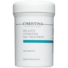 Christina Delicate Hydrating Day Treatment + Vitamin E Делікатний зволожуючий денний лікувальний крем з вітаміном Е, 250 мл, фото 