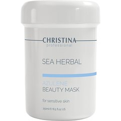 Азуленовая маска красоты для чувствительной кожи Christina Sea Herbal Beauty Mask Azulene