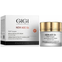 Укрепляющий крем для шеи и декольте Gigi New Age G4 Neck & Decollte Cream, 50 ml
