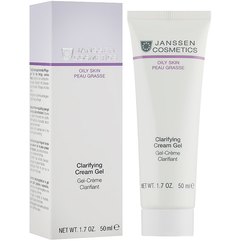 Janssen Cosmeceutical Oily Skin Clarifying Cream Gel Cеборегулюючий крем-гель, 50 мл, фото 