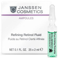 Інтенсивно відновлюючий флюїд з ретинолом Janssen Cosmeceutical Refining Retinol Fluid, 25x2 ml, фото 