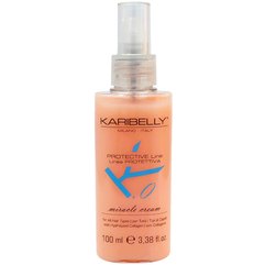 Крем для блиску та зволоження волосся Karibelly Protective Miracle Cream, 100 ml, фото 