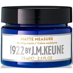 Моделюючий крем для чоловічого волосся Keune 1922 Matte Measure Molding Cream, 75 ml, фото 