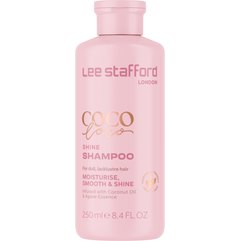 Шампунь для сяйва з кокосовою олією Lee Stafford Coco Loco Shine Shampoo, 250 ml, фото 