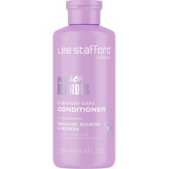 Щоденний кондиціонер для освітленого волосся Lee Stafford Bleach Blondes Everyday Care Conditioner, 250 ml, фото 