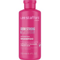 Шампунь-активатор росту волосся Lee Stafford Grow Strong Long Activation Shampoo, 250 ml, фото 