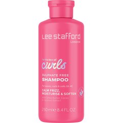 Безсульфатний шампунь для кучерявого волосся Lee Stafford For The Love Of Curls Shampoo, 250 ml, фото 