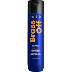 Шампунь для нейтрализации желтых и медных оттенков Matrix Brass Off Shampoo, 300 ml