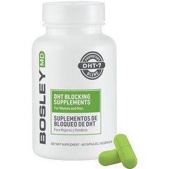 Дієтична добавка - блокатор ДГТ Bosley DHT Blocking Supplements, 60 caps, фото 