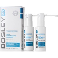 Спрей с миноксидилом 5% для восстановления роста волос у мужчин Bosley Hair Regrowth Treatment For Men Minoxidil 5% Topical Solution Sprayer, 2x60 ml