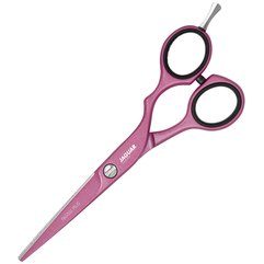 Ножницы для стрижки Jaguar White Line Pastell Plus Offset Berry 5,5"