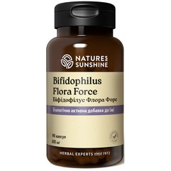 NSP Bifidophilus Flora Force Біфідофілус флора форс, 90 капсул, фото 