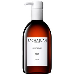 Зволожуючий і заспокійливий гель для душу з цитрусовим ароматом Sachajuan Body Wash Shiny Citrus, 500 ml, фото 