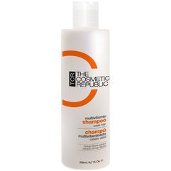Шампунь мультивітамінний для тонкого і ослабленого волосся схильного до випадіння The Cosmetic Republic Multivitamin Shampoo, 200 ml, фото 
