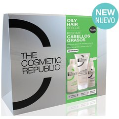 Набір для догляду за жирним і комбінованим волоссям The Cosmetic Republic Oily Hair Rescue Pack, фото 