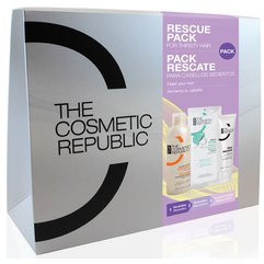 Набір для інтенсивного зволоження та живлення пошкодженого волосся The Cosmetic Republic Rescue Pack, фото 