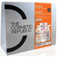 Набір проти випадіння волосся The Cosmetic Republic S.O.S Pack Total Repair, фото 