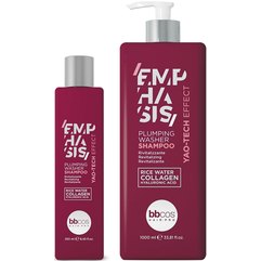 Шампунь-наповнювач безсульфатний для всіх типів волосся BBcos Emphasis Yao-Tech Plumping Washer Shampoo, фото 