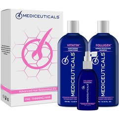 Набор для стимулирования роста волос для женщин Mediceuticals Advanced Hair Restoration Kit For Women