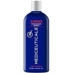 Відлущуючий шампунь проти сухості та свербежу шкіри голови Mediceuticals X-Derma Dry Scalp and Hair Shampoo, фото 