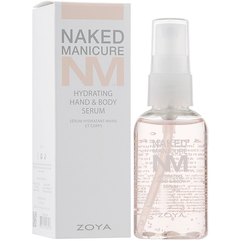 Зволожувальна сироватка для рук і тіла з гіалуроновою кислотою Zoya Naked Manicure Hydrating Hand & Body Serum, 60 ml, фото 