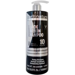 Спеціальний тонуючий шампунь Abril Et Nature Black Carbon Shampoo, 1000 ml, фото 