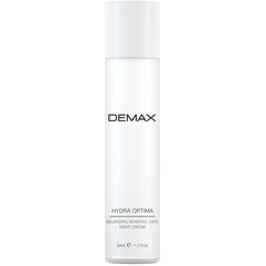 Demax Hydro Optima Balancing Sensitive Night Cream Нічний заспокійливо - відновлюючий крем, 50 мл, фото 