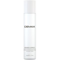Нічний крем-коректор для сухої, чутливої та куперозної шкіри Demax Redness Correct Intensive Soothing Refine Relief Rich Night Cream, фото 
