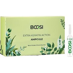 Ампулы для восстановления поврежденных волос Kleral System Bcosi Extra Keratin Action Ampoules