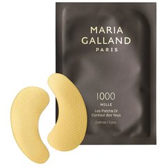 Золотые патчи для глаз Maria Galland 1000 Mille Les Patchs or Contour Des Yeux, 1 пара