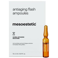 Омолаживающие ампулы Mesoestetic Ampoules Antiaging Flash, 10 х 2 ml
