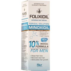 Лосьон против выпадения волос у мужчин 10% Folixidil Minoxidil 10% For Men, 60 ml