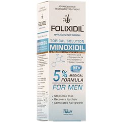 Лосьон против выпадения волос 5% Folixidil Minoxidil 5%, 60 ml