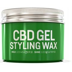 Гель для стайлинга волос с эффектом лечебных трав Immortal NYC CBD Gel Styling Wax, 100 ml