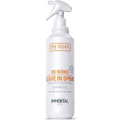 Несмывающий спрей для глубокого восстановления волос Immortal Vegan Re Bond Leave in Spray, 250 ml