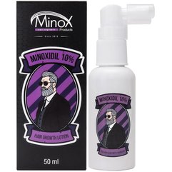 Лосьйон для росту волосся та бороди Minox Hair Growth Lotion Minoxidil 10%, 50ml, фото 
