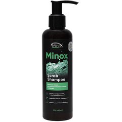 Шампунь-скраб для очищення шкіри голови та бороди Minox Scrab Shampoo, 200 ml, фото 