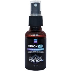 Лосьон мужской для роста волос Minoxon Black Edition Minoxidil 15%, 50 ml