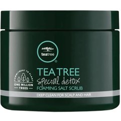 Скраб для волосся і шкіри голови Paul Mitchell Tea Tree Special Detox Foaming Salt Scrub, 184 ml, фото 
