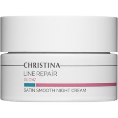 Нічний крем Гладкість сатину Christina Line Repair Glow Satin Smooth Night Cream, 50 ml, фото 