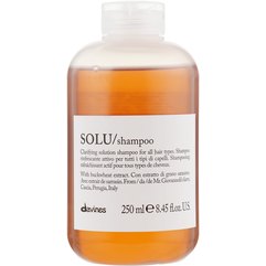 Активно освежающий шампунь для глубокой очистки волос Davines Solu Shampoo