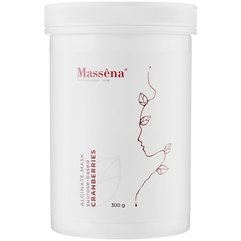 Альгінатна маска на основі сахарози з журавлиною Massena Alginate Mask Cranberries, 300 g, фото 