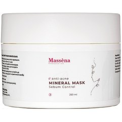 Себорегулююча маска для обличчя Massena Anti-Acne Mineral Mask Sebum Control, 250 ml, фото 