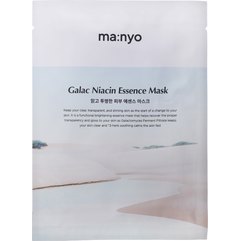Маска тканевая для осветления кожи Manyo Galac Niacin 2.0 Essence Mask, 1 ea