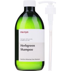 Шампунь для волос с экстрактами трав Manyo Herbgreen Shampoo, 510 ml